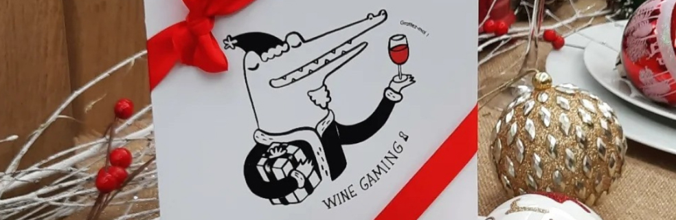 Photos d'une carte cadeau pour jouer au Wine Gaming à Sancerre, jeu ouvert à tous qui mêle Escape Game et Dégustation de vins, pour découvrir le patrimoine et le monde du vin et de l'oenologie de façon ludique et décomplexée à Sancerre.
