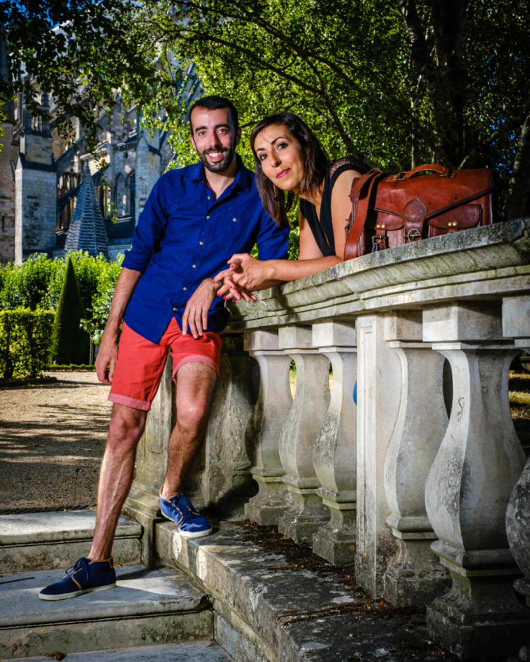 Sophie et Clément Bouakkaz, co-créateurs des Mystères de Bourges.