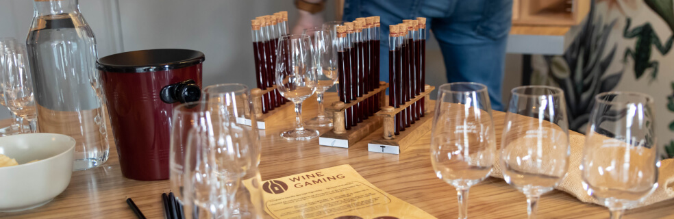 De nombreaux défis à relever vous attendent au cours du Wine Gaming ...